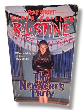 R.L. Stine Fear Street Super The New Year’s Party Vintage 90s YA Horror Thriller